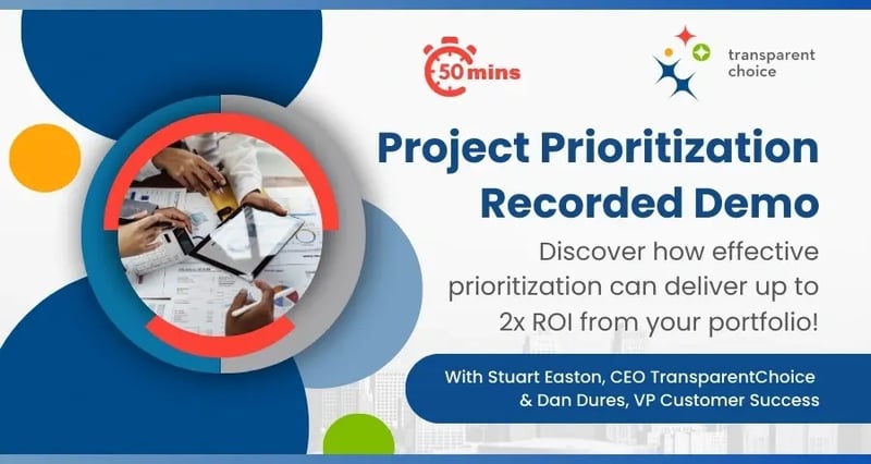 Project Prioritization Demo Webinar