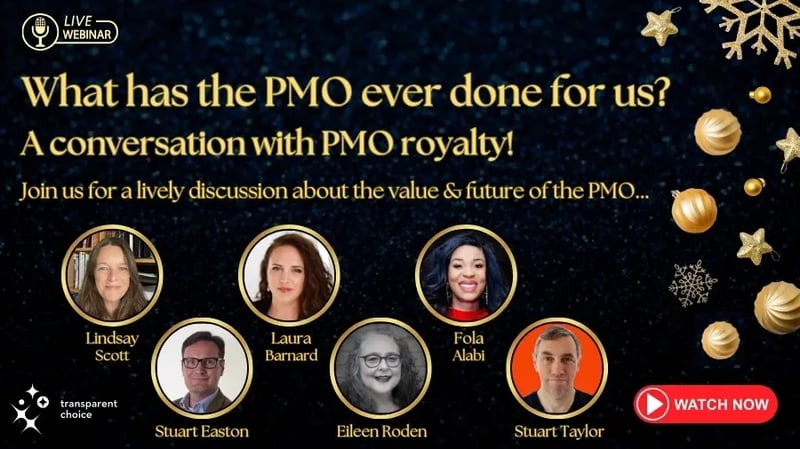 What has the PMO ever done for us? A conversation with PMO royalty!