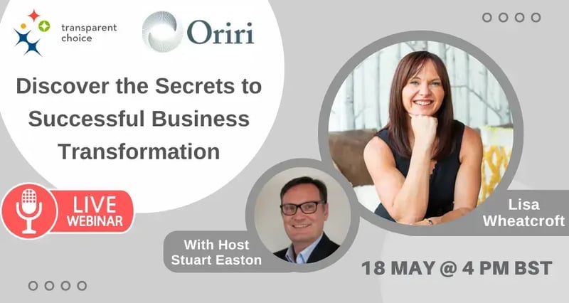 Webinar - Discover the Secrets to Successful Business Transformation